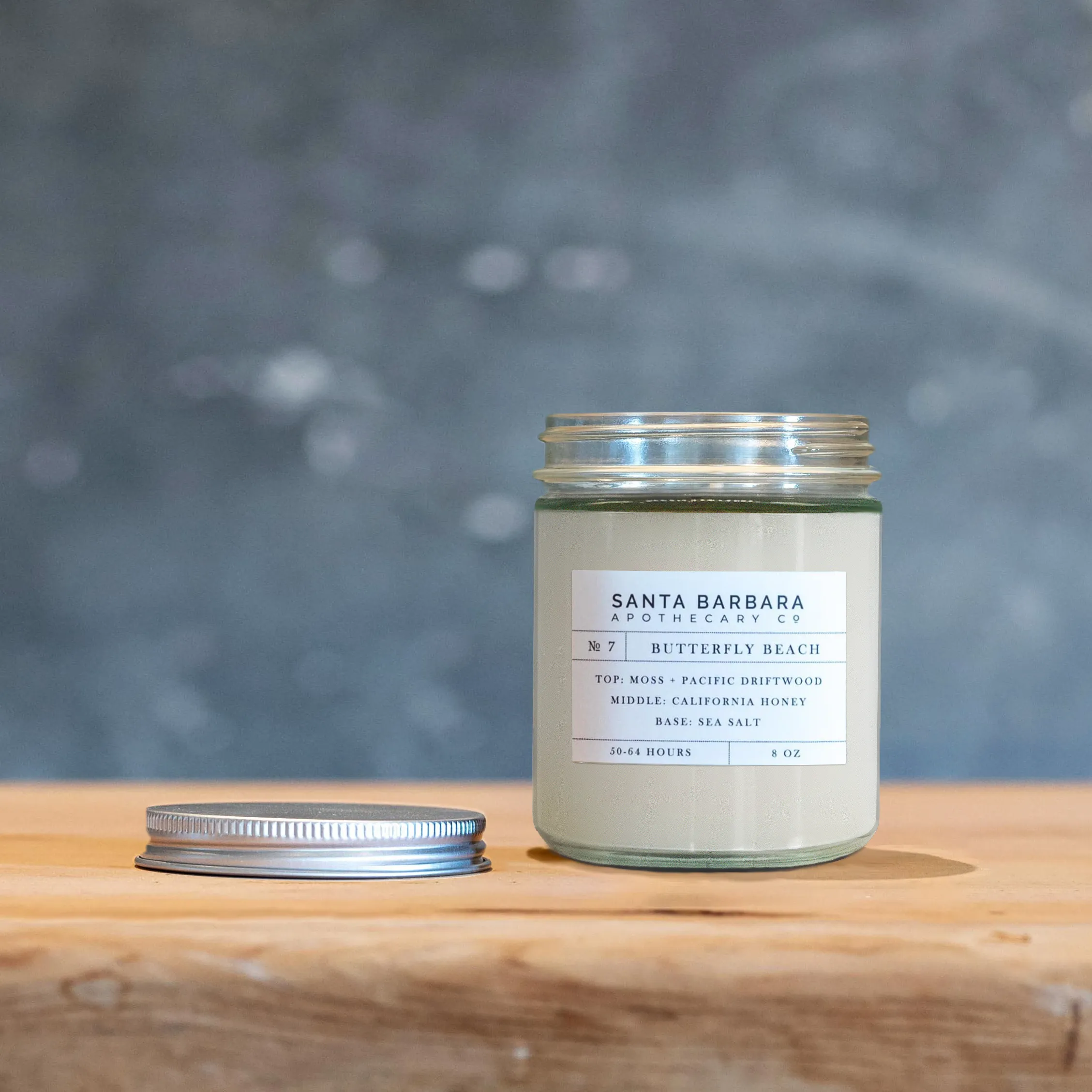 № 7 Butterfly Beach Candle - 8 Oz.