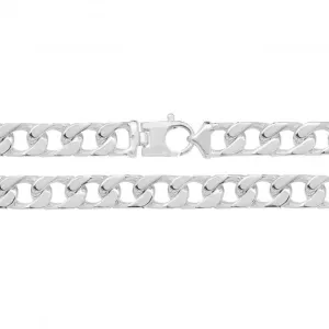 Acotis Silver Bracelet Square Curb G1310