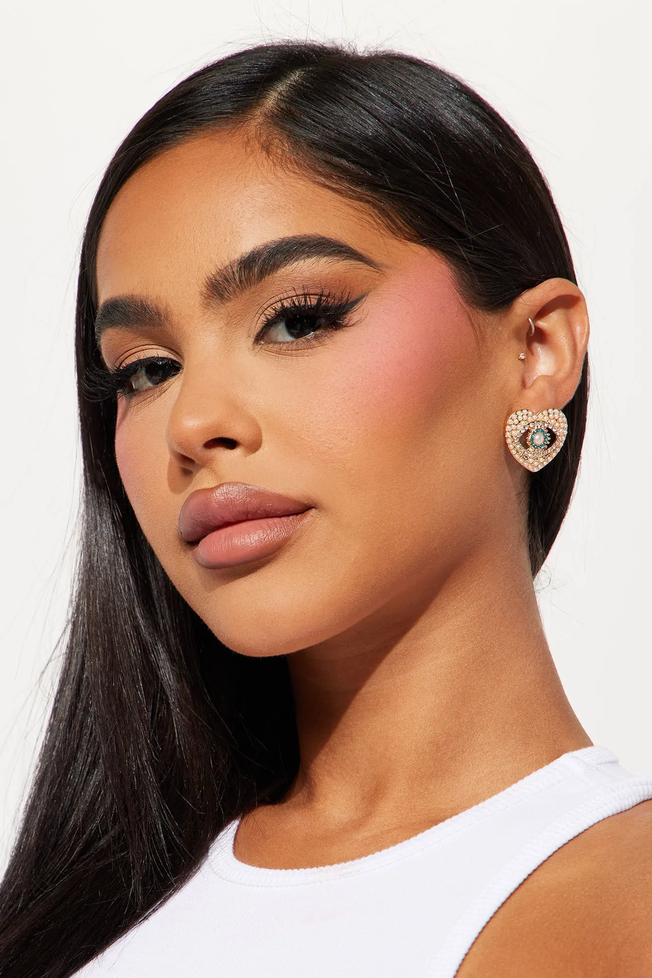 All Love No Hate Earrings - Gold