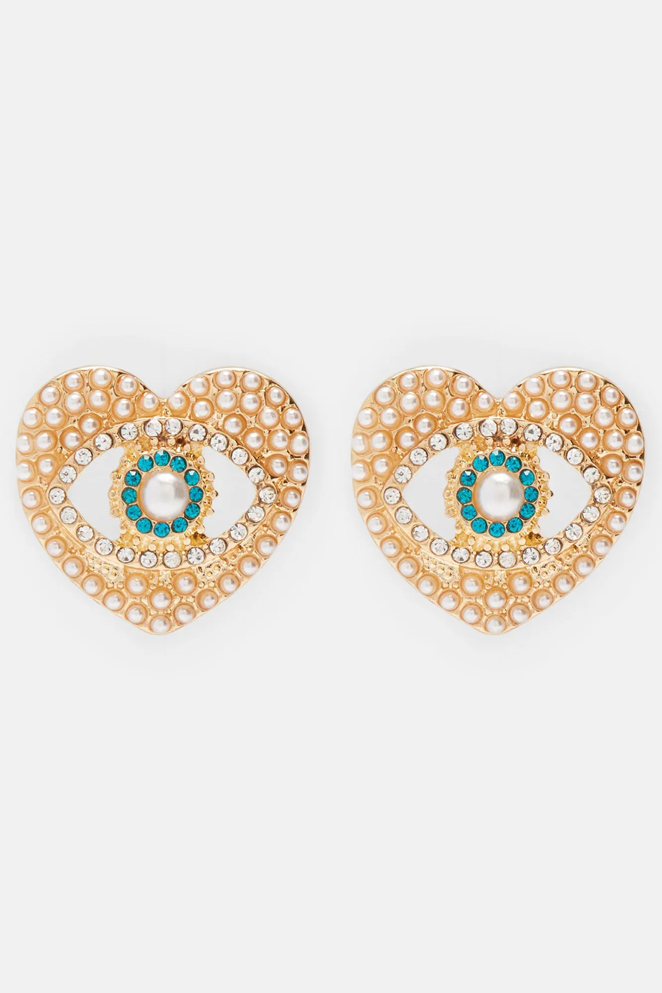 All Love No Hate Earrings - Gold