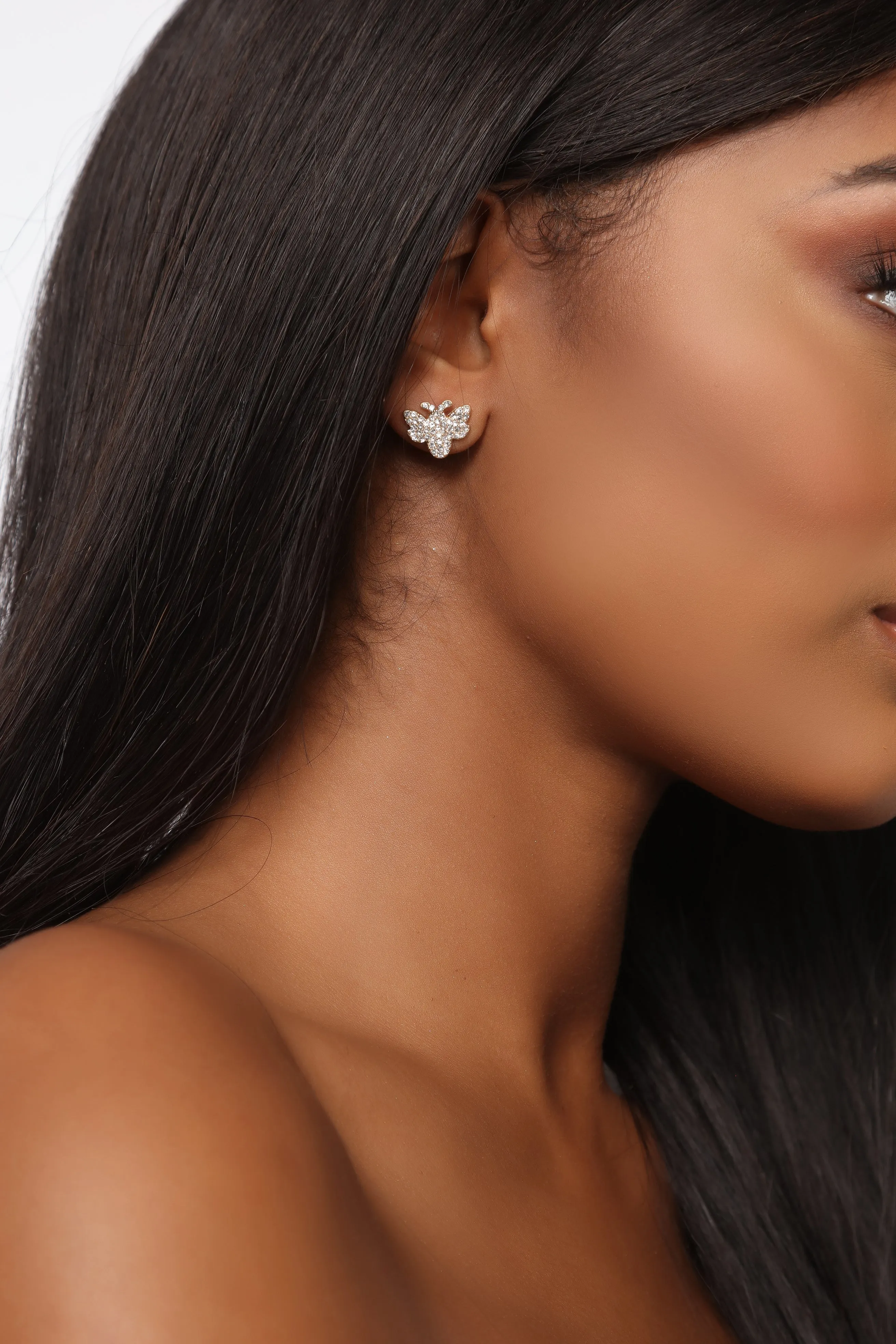 Always A Busy Bee Earrings - Gold