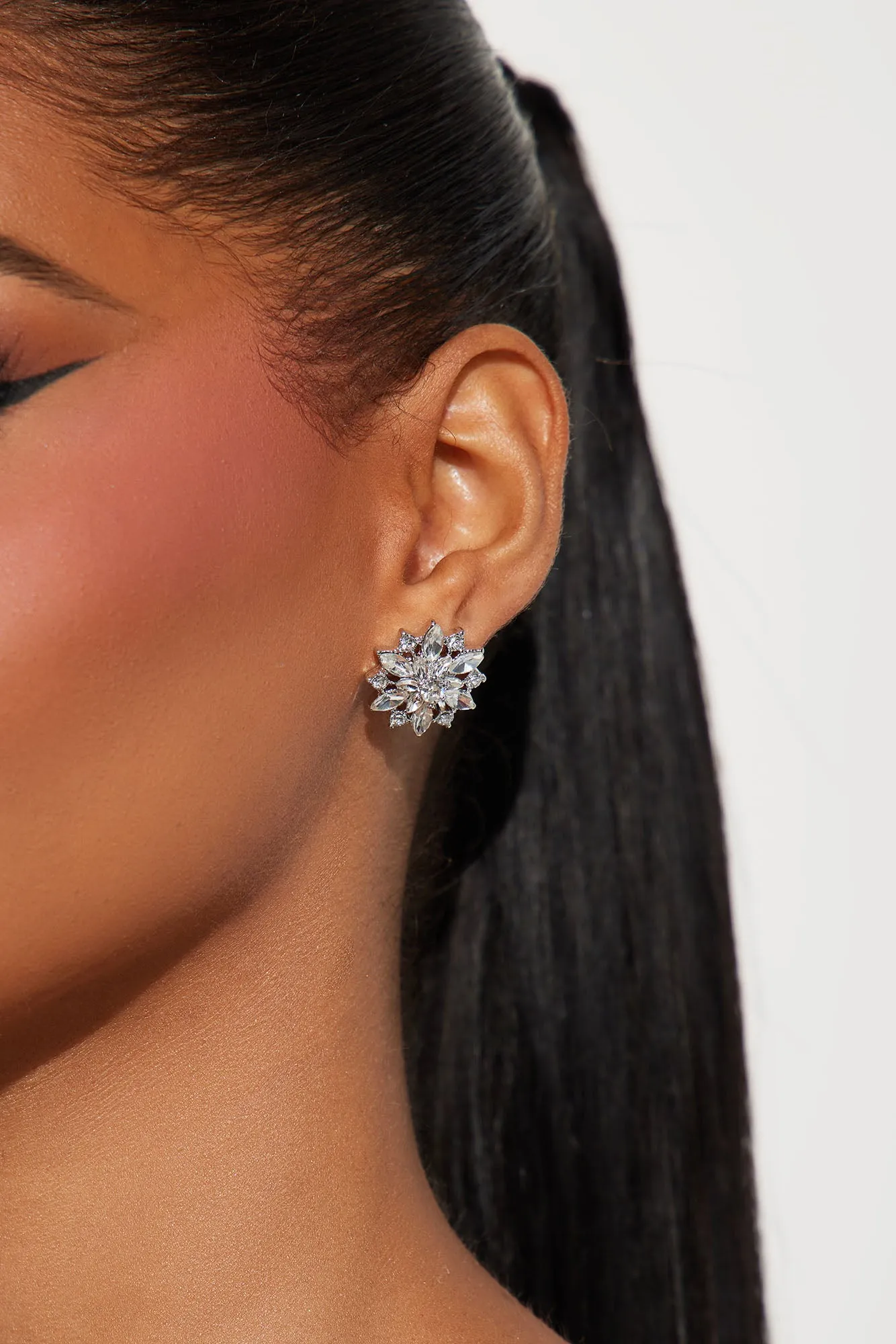 Always That Girl Earring Holiday Box - Silver