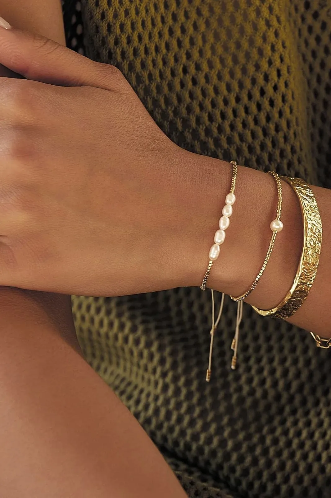 ARMS OF EVE OLIVIA CUFF BRACELET - GOLD PLATED