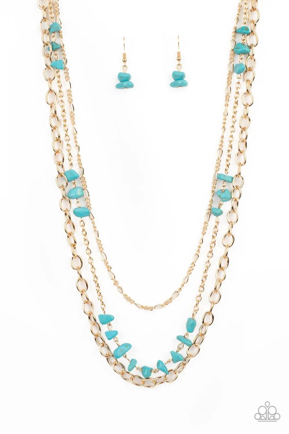 Artisanal Abundance - Gold Necklace