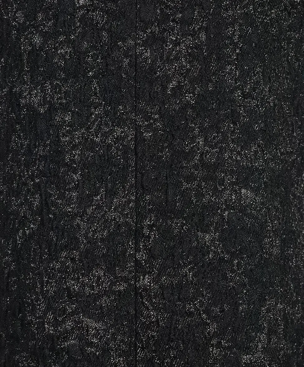 Balenciaga Black Lurex Dress sz 8