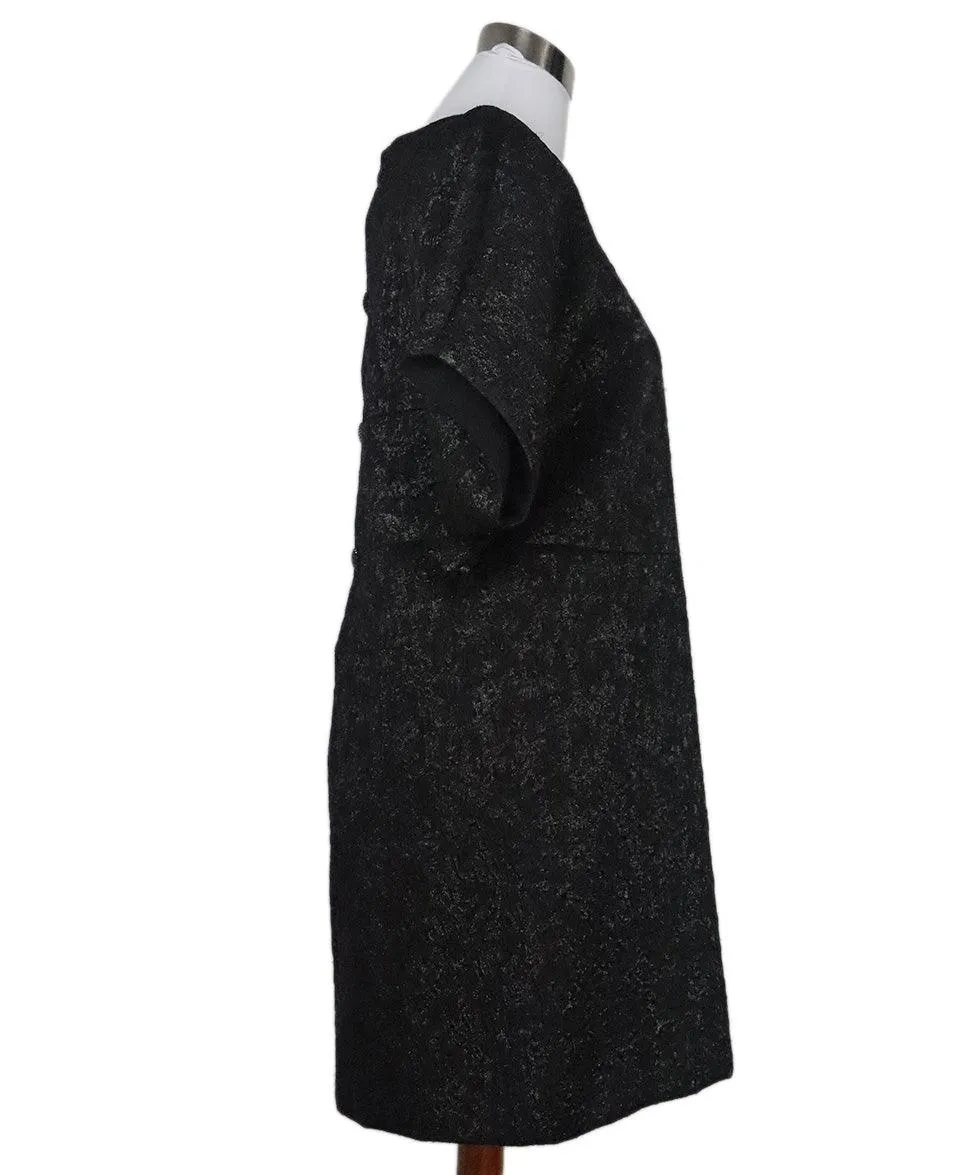 Balenciaga Black Lurex Dress sz 8