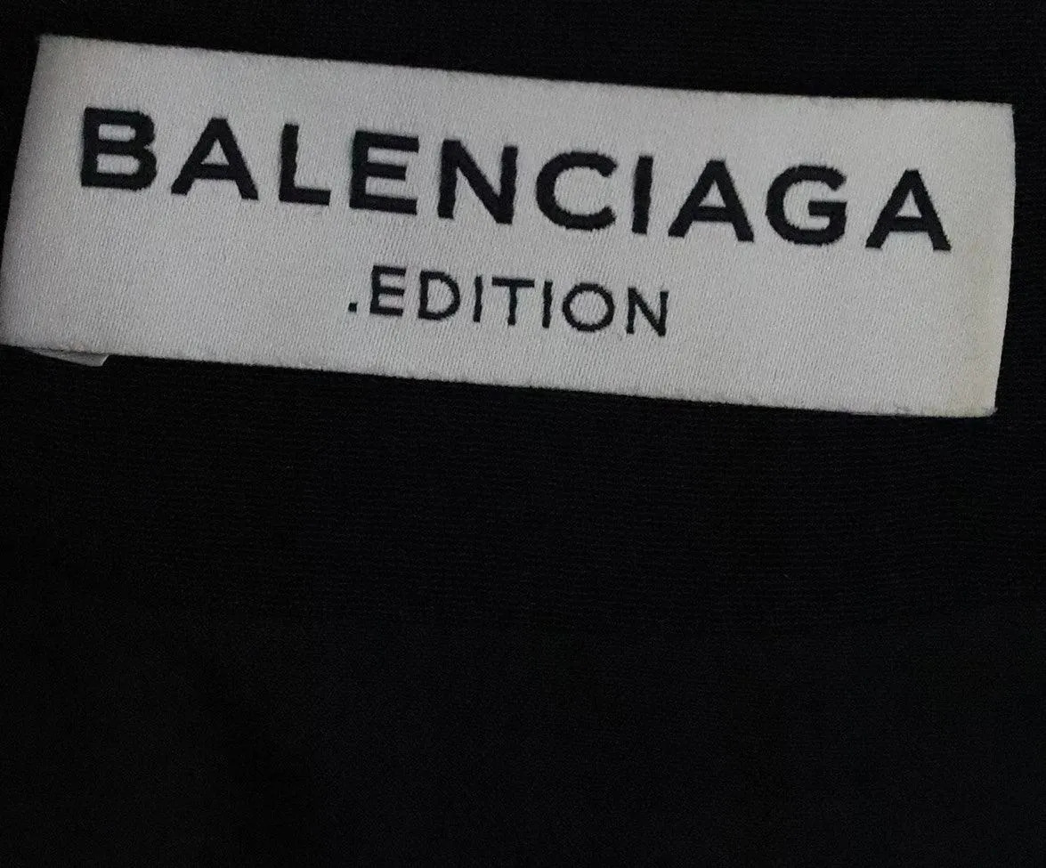 Balenciaga Black Lurex Dress sz 8