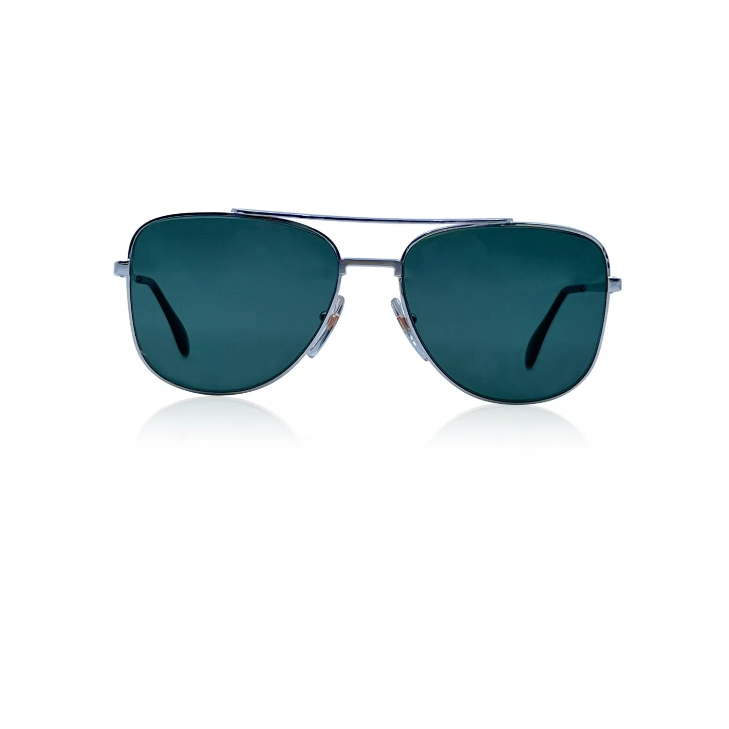 Bausch & Lomb Vintage 70s Aviator White Gold Mod. 519 Sunglasses