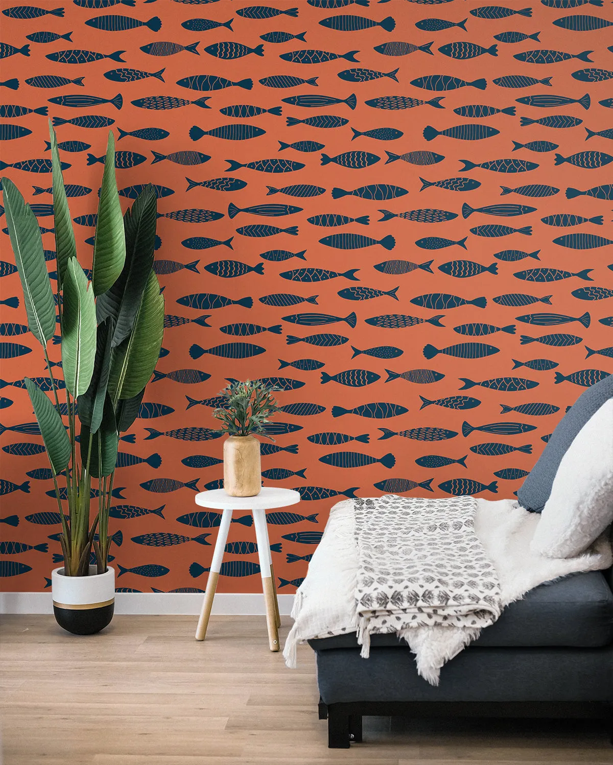 Bay Fish Wallpaper in Coral Reef