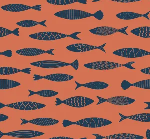 Bay Fish Wallpaper in Coral Reef