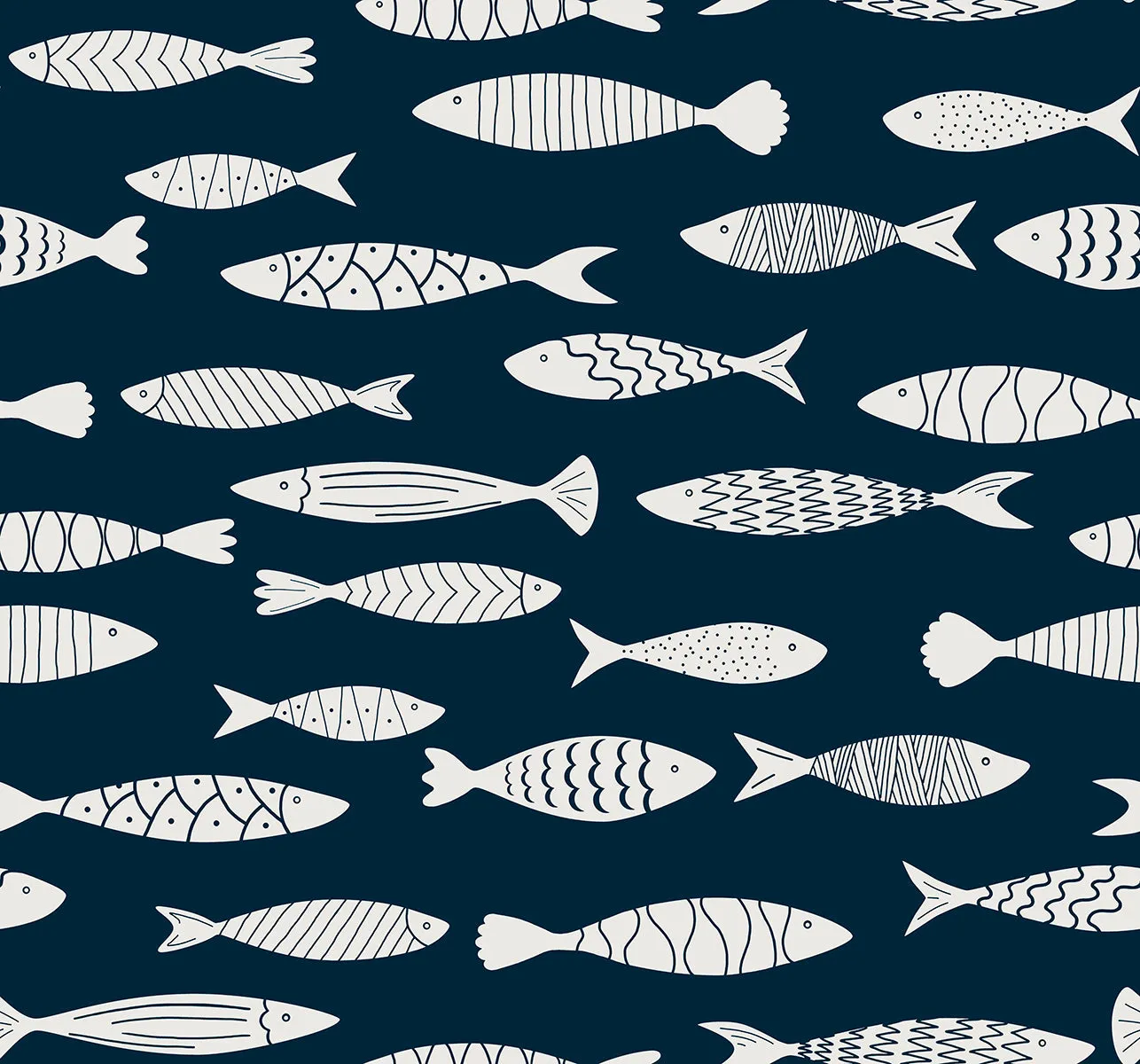 Bay Fish Wallpaper in Deep Seas