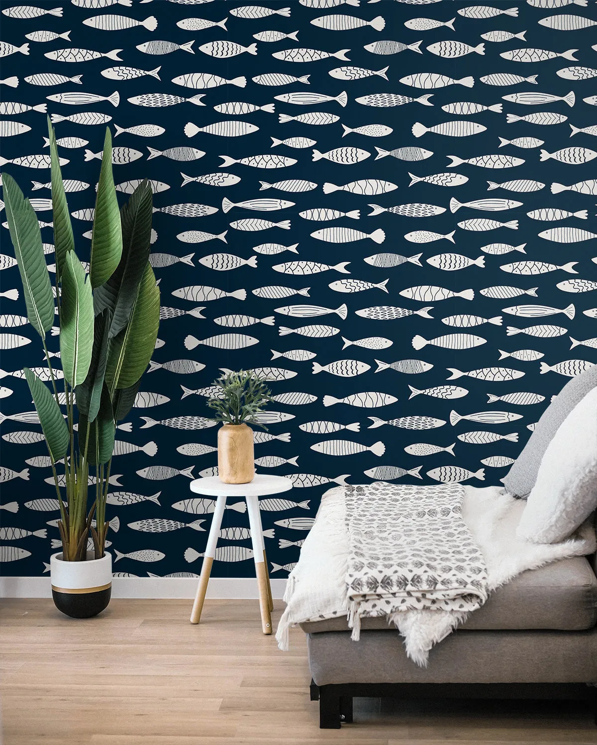 Bay Fish Wallpaper in Deep Seas