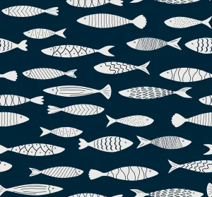Bay Fish Wallpaper in Deep Seas