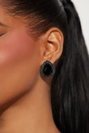 Believe In Magic Earrings - Black