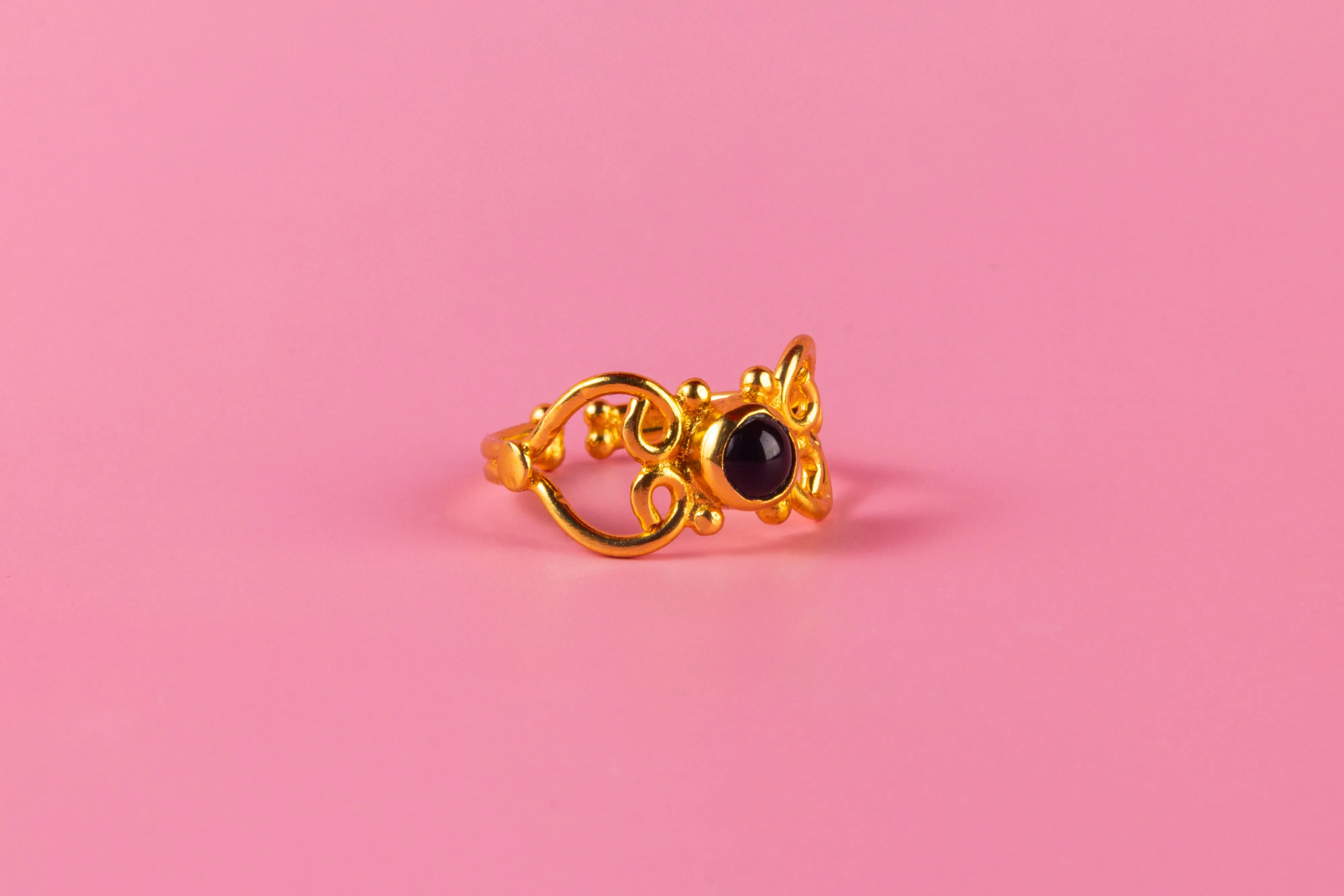 Black panther ring