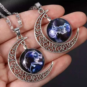 Cettia - A divine necklace with a zodiac sign
