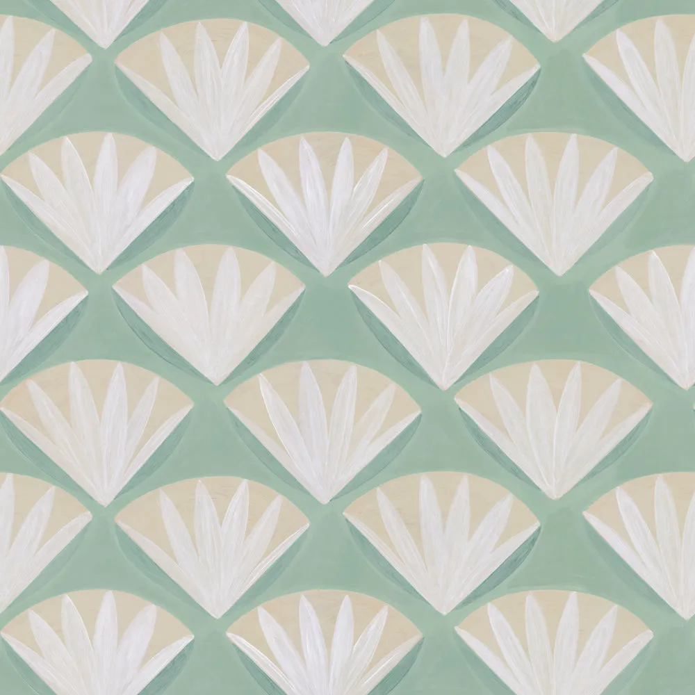 Deco Shell Removable Wallpaper