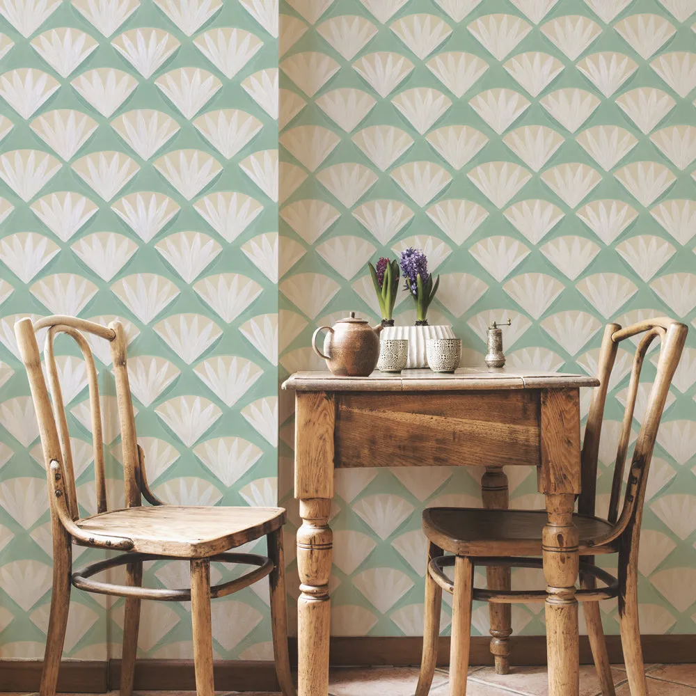 Deco Shell Removable Wallpaper