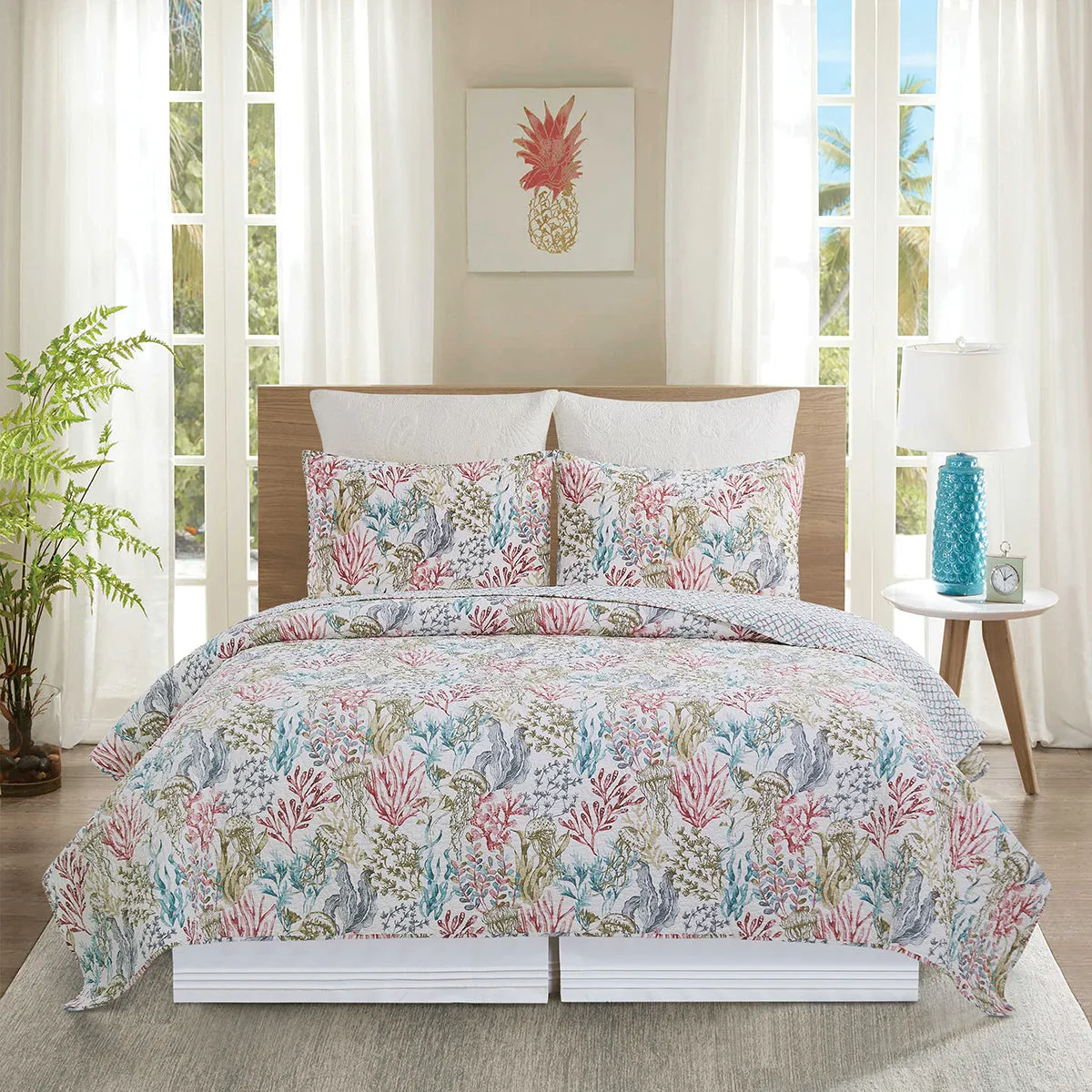 Delphina Reef Bedspread