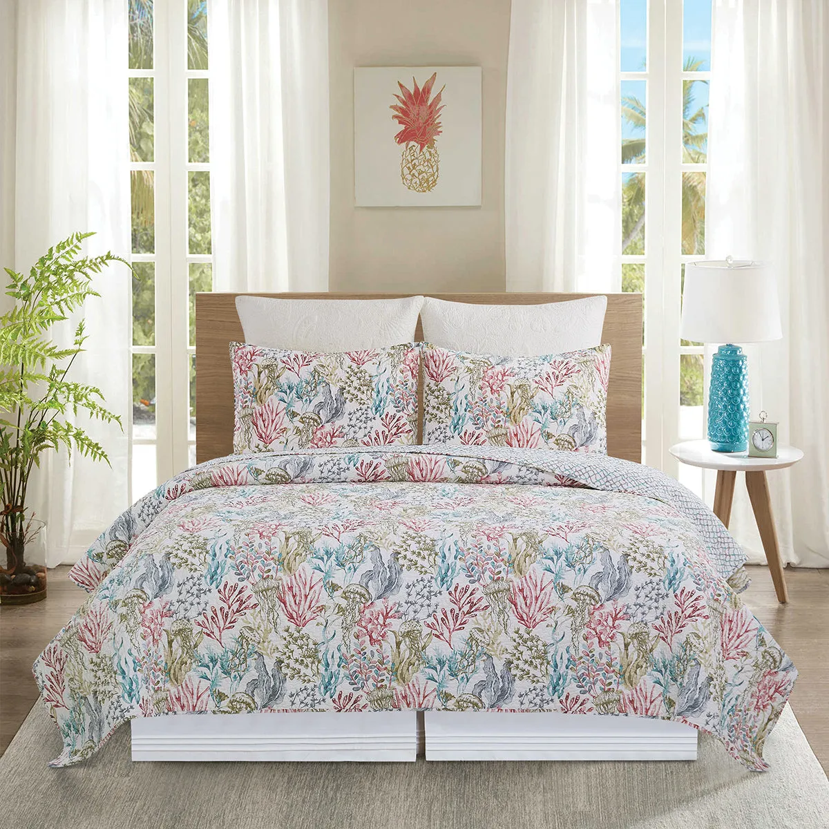 Delphina Reef Bedspread