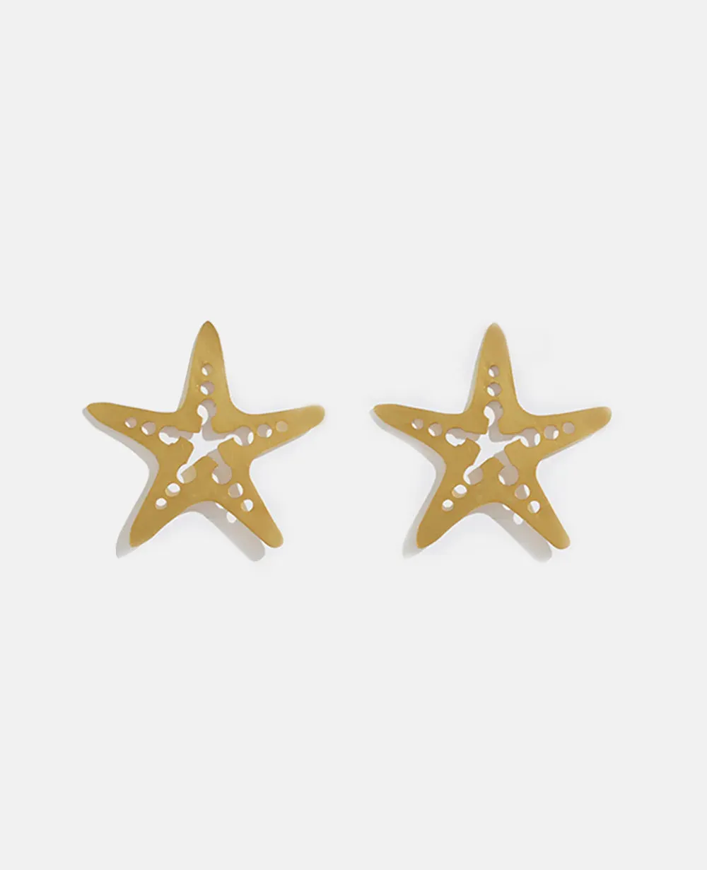 EARRINGS "STARFISH" GOLD