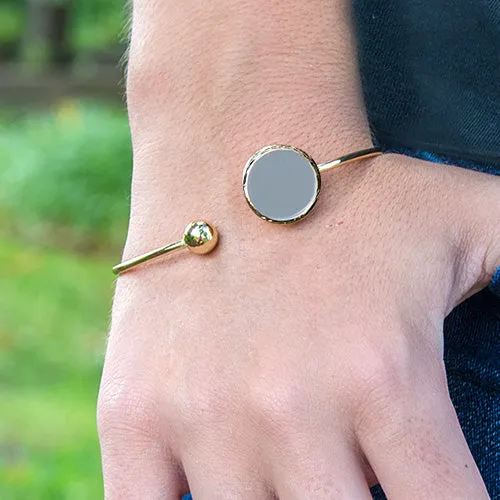 Enamel Cuff Bracelet