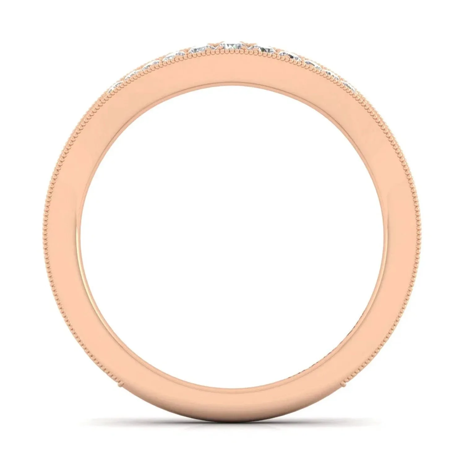 Gabriel & Co. "Lexington" Diamond Curved Wedding Band