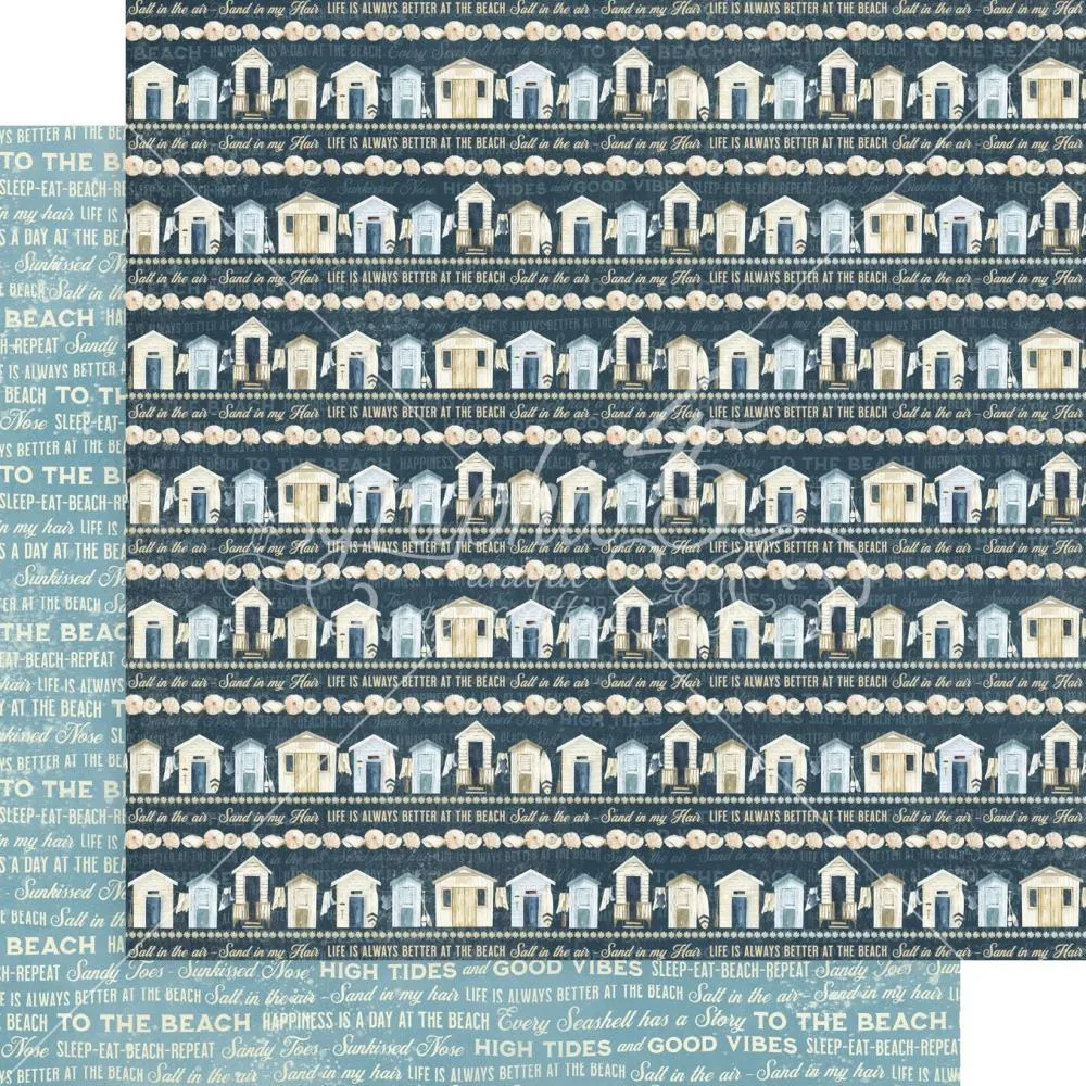 Graphic 45 Collection Pack 12"x 12" - The Beach Is Calling