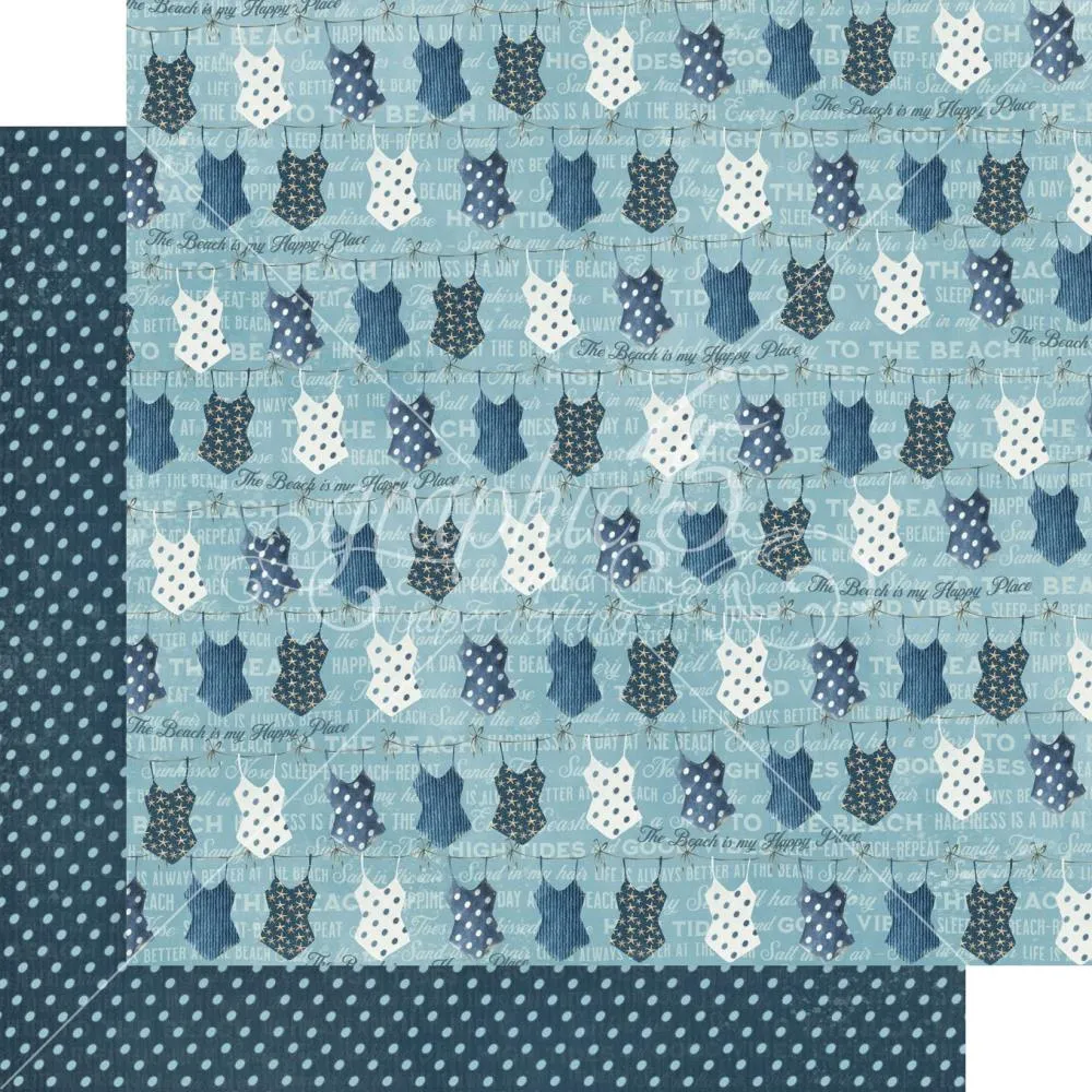 Graphic 45 Collection Pack 12"x 12" - The Beach Is Calling