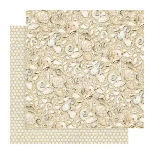 Graphic 45 The Beach Is Calling Double-Sided Cardstock 12"x 12" - Every Seashell Has A Story
