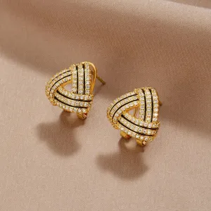 Great Gatsby Black & Gold Earrings