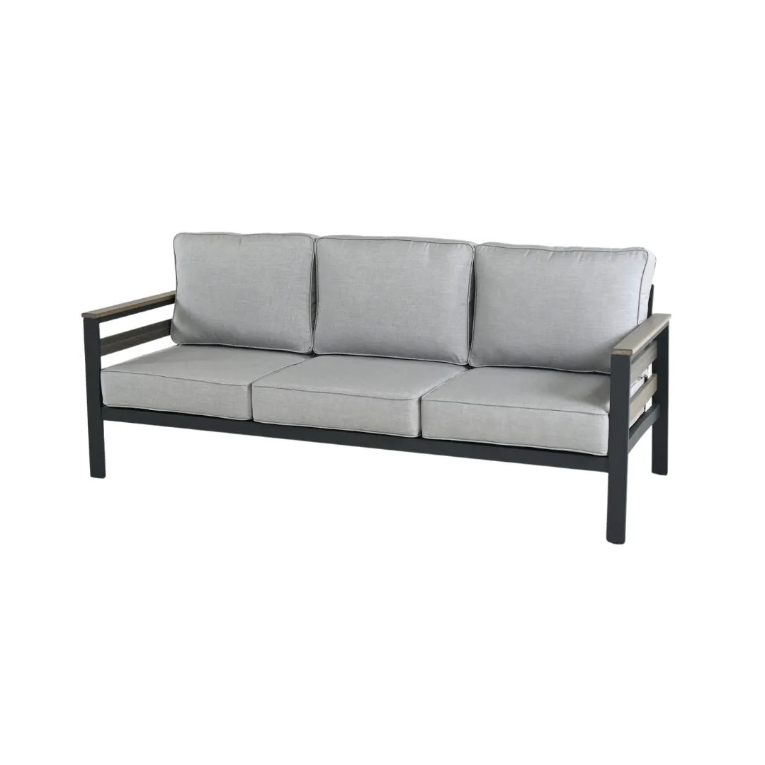 Hixon Panel 3 Seater Sofa
