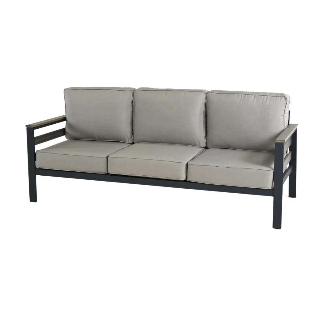 Hixon Panel 3 Seater Sofa