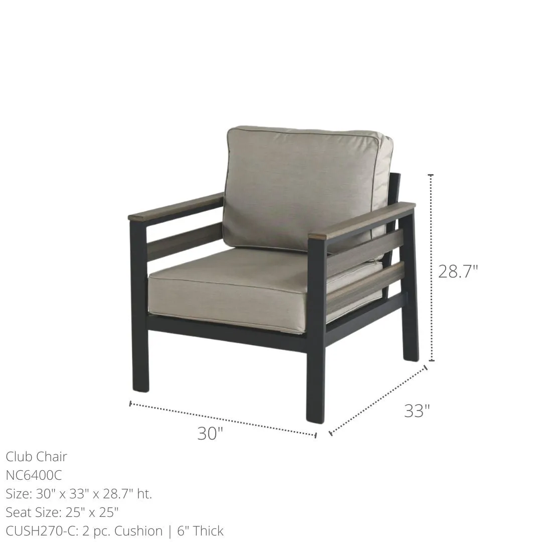 Hixon Panel Club Chair