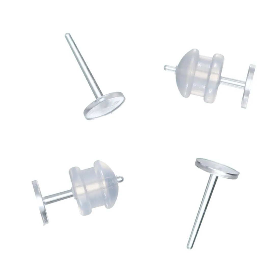 Hurricane Studs Hypoallergenic Earrings for Sensitive Ears Made with Plastic Posts