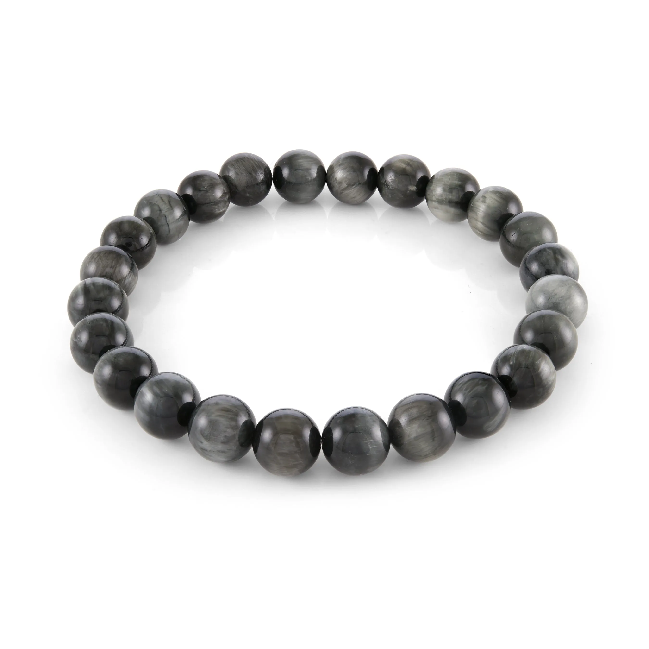 Italgem Men's Grey Eagle's Eye Bracelet