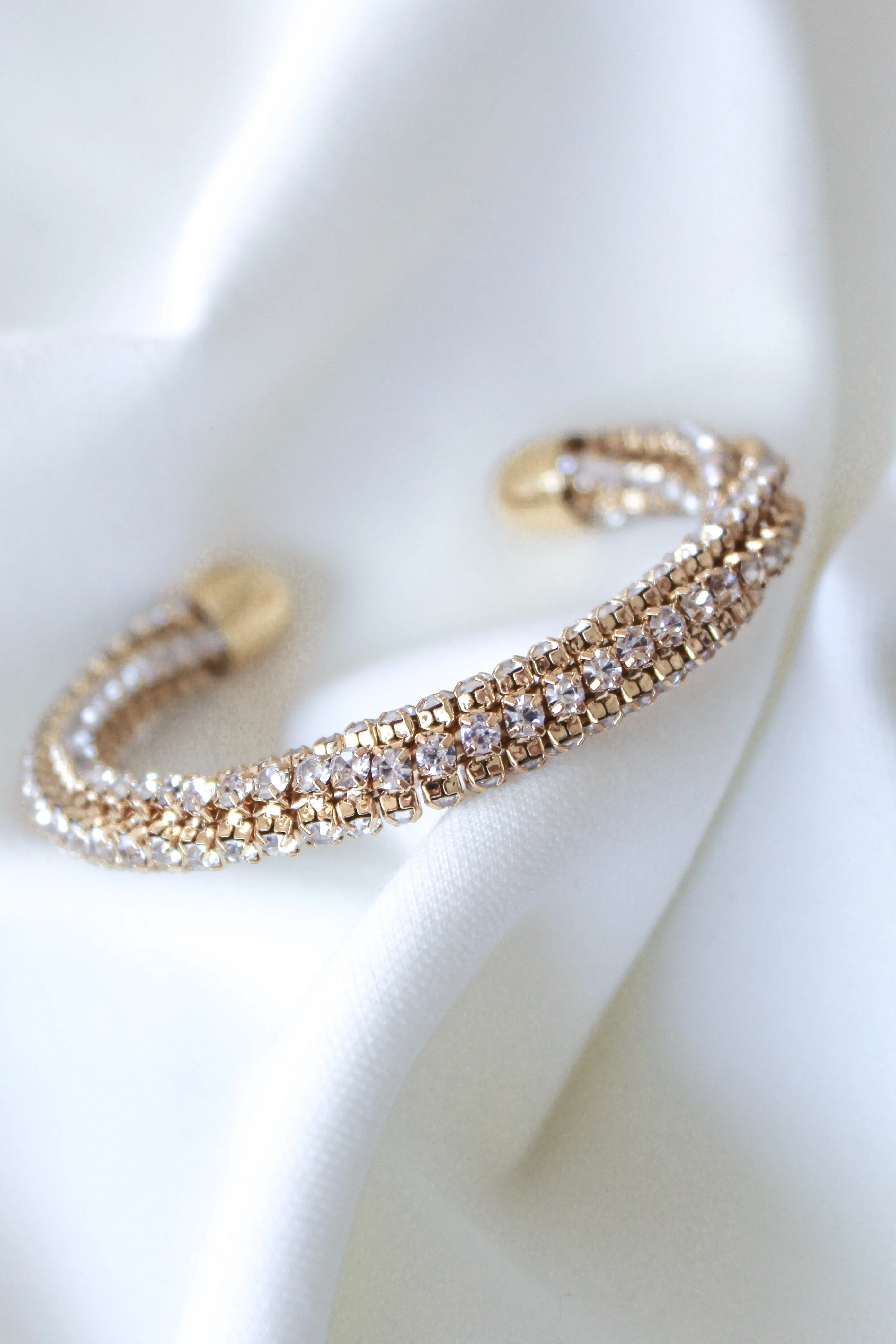 Kinsey Designs Smog Wrapped CZ Adjustable Cuff