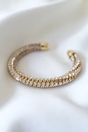 Kinsey Designs Smog Wrapped CZ Adjustable Cuff