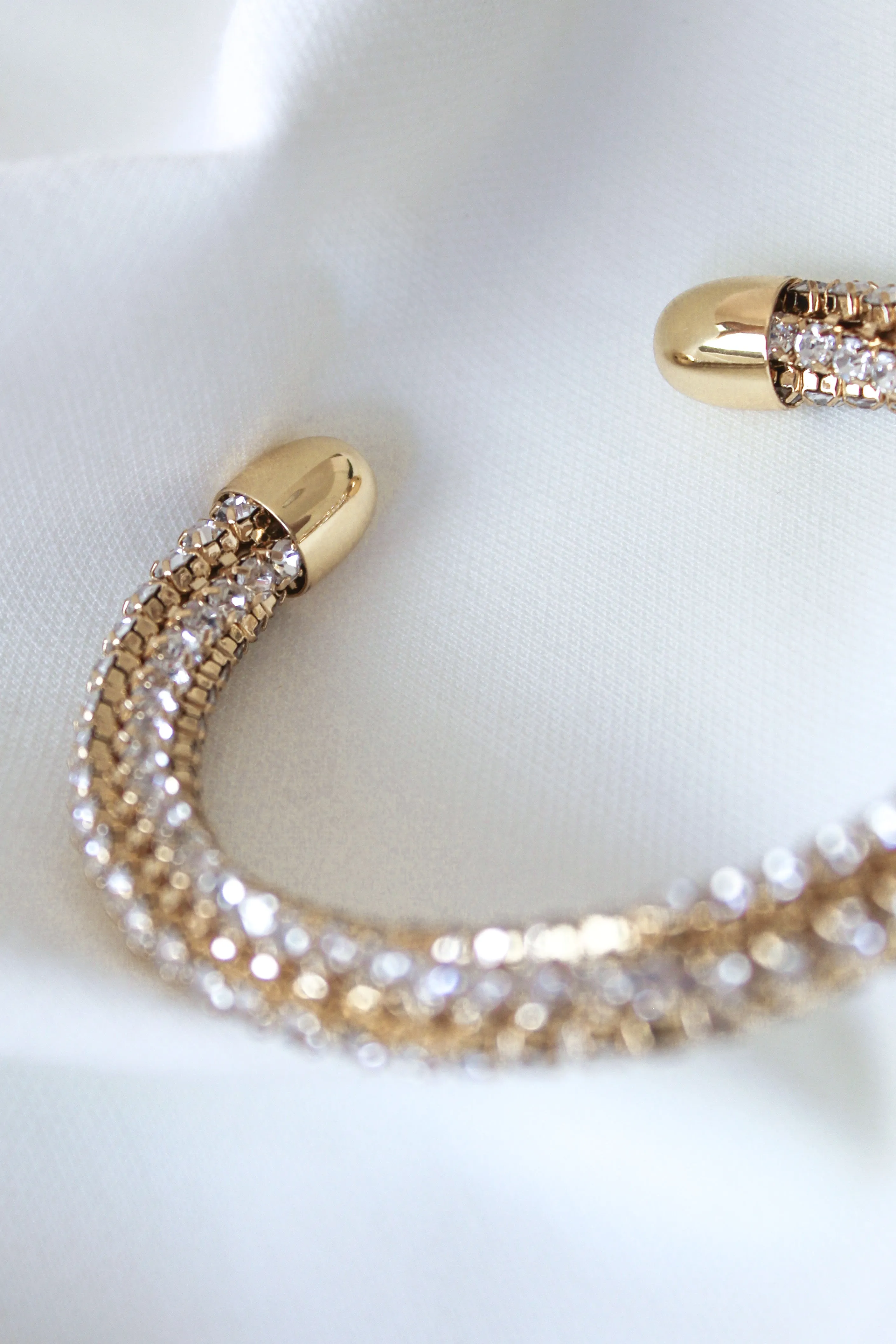 Kinsey Designs Smog Wrapped CZ Adjustable Cuff
