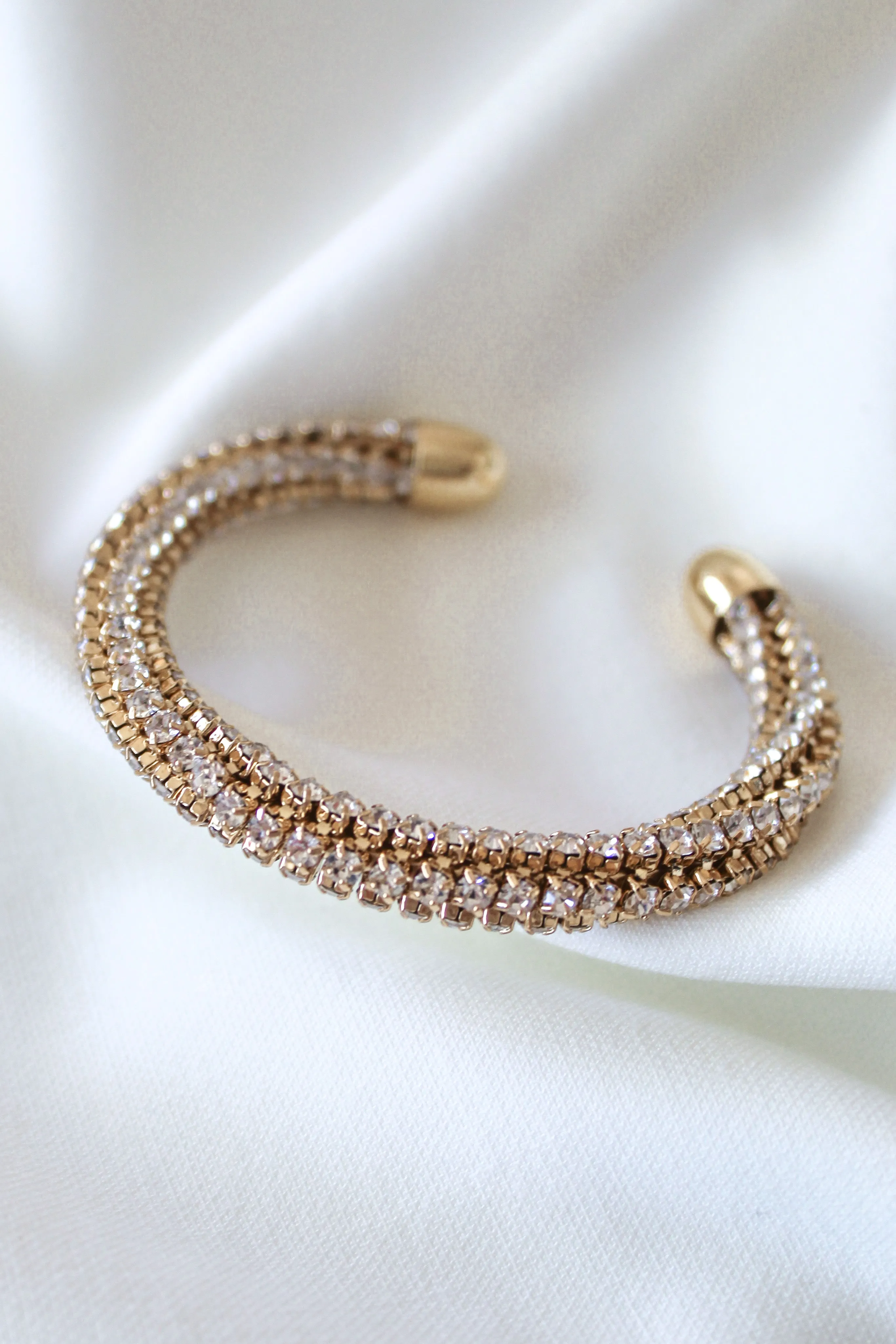 Kinsey Designs Smog Wrapped CZ Adjustable Cuff