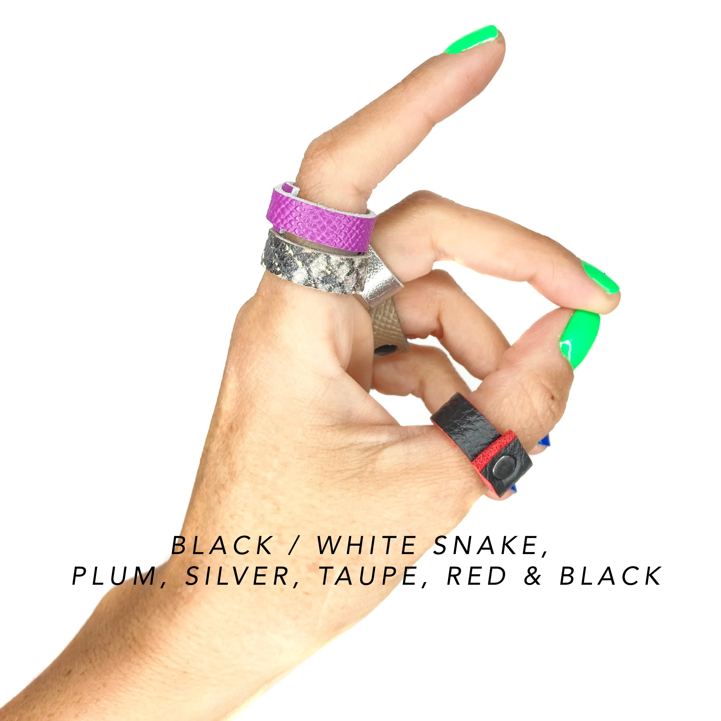 Leather Remnant Ring