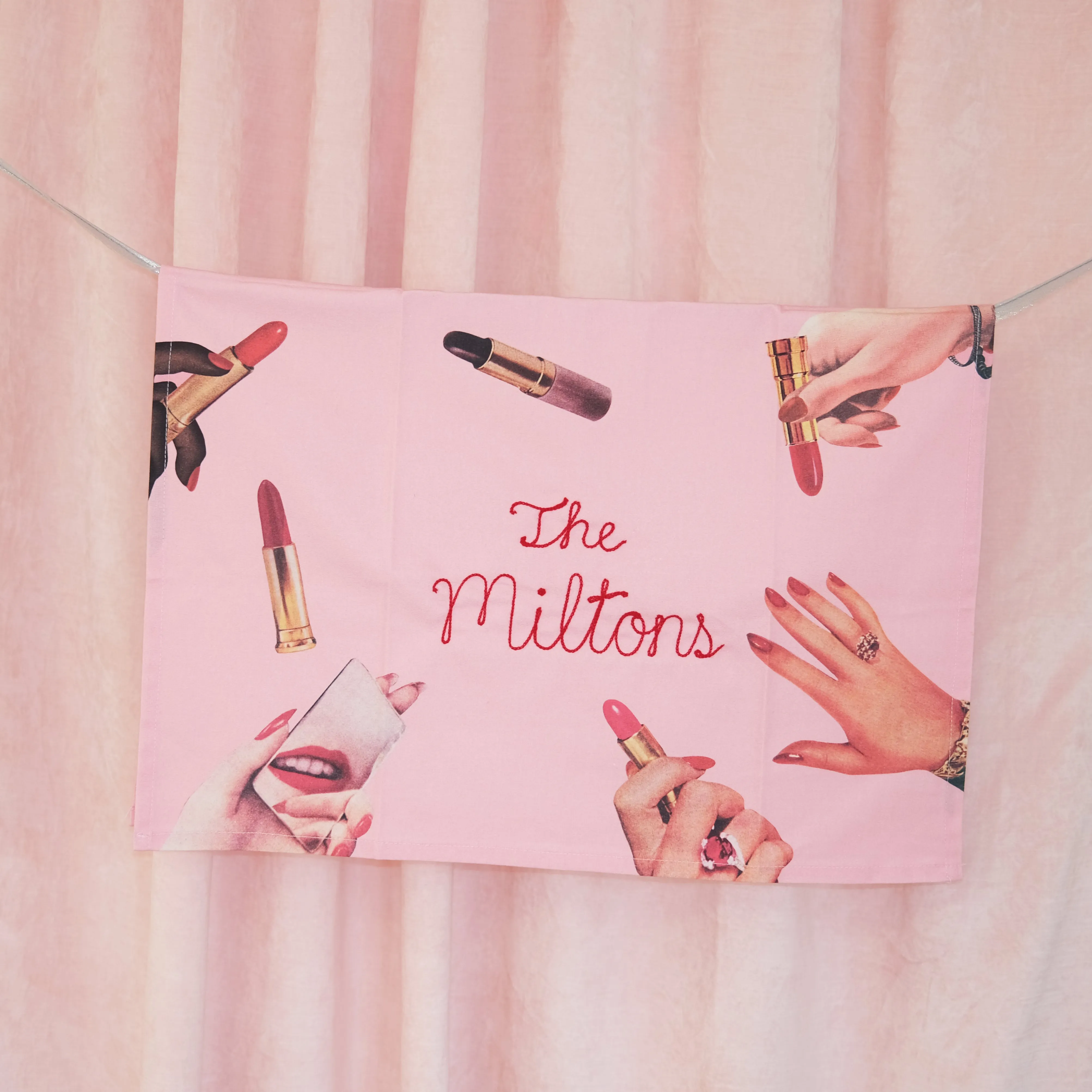 Lip Service  Tea Towel | Julia Walck x Daily Disco