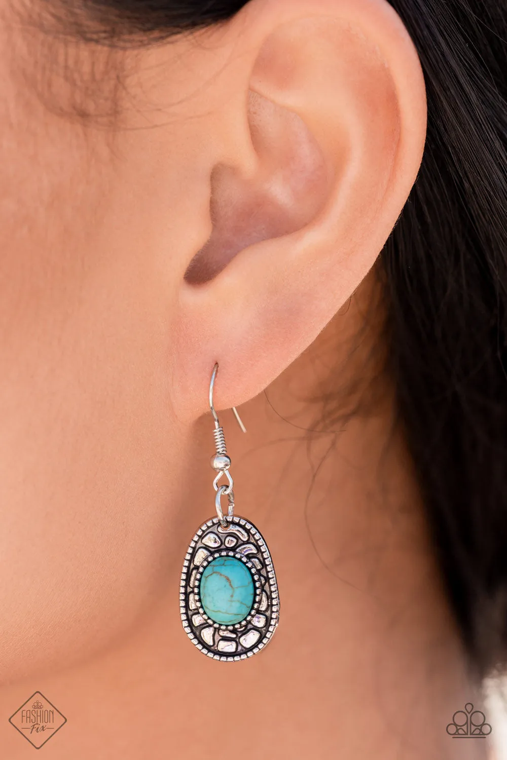 Open Door Jewelry - Albuquerque Artisan - Blue Necklace - Paparazzi Accessories