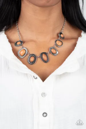 Open Door Jewelry - Albuquerque Artisan - Brown Necklace - Paparazzi Accessories