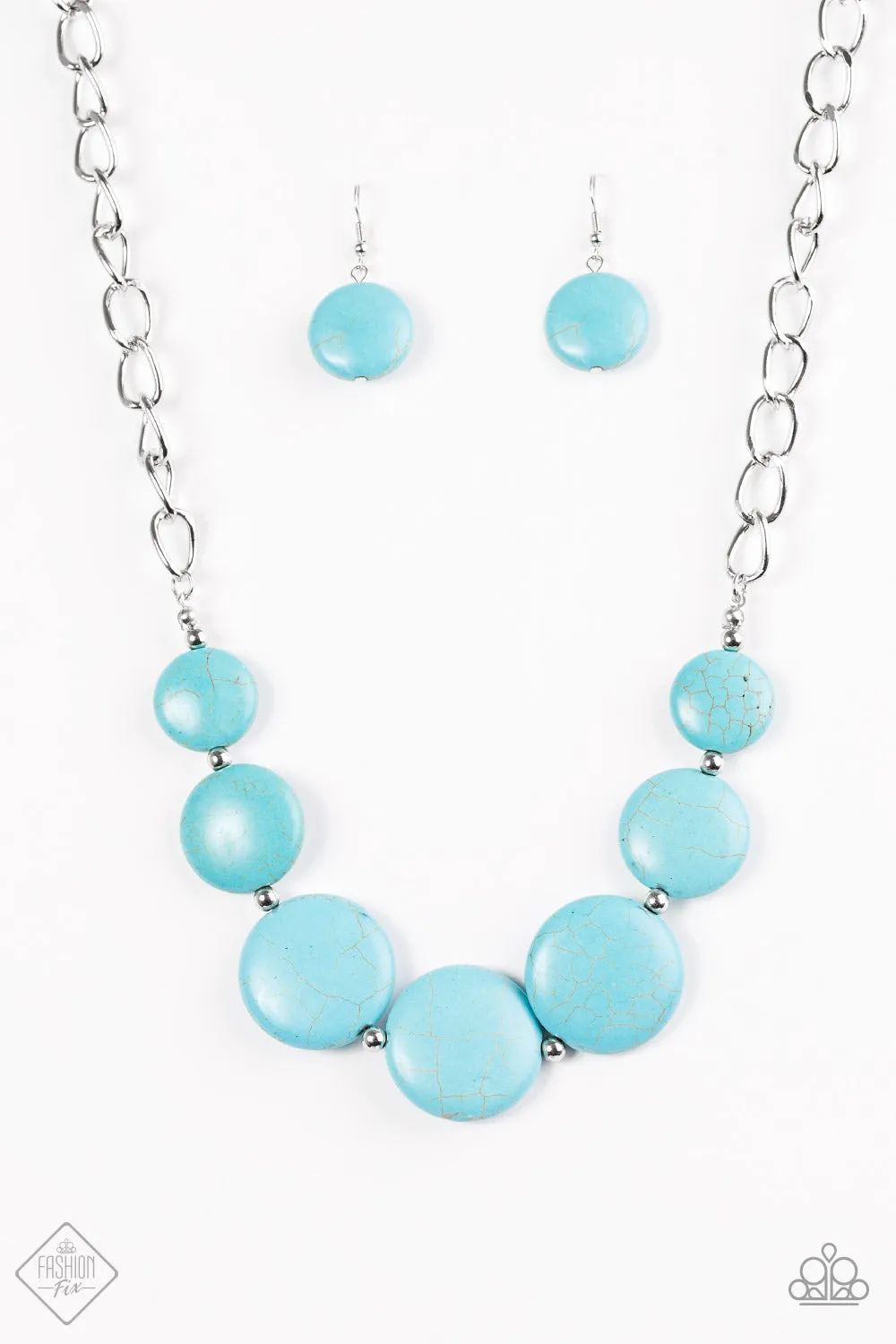 Open Door Jewelry - Bedrock Betty Necklace - Paparazzi Accessories