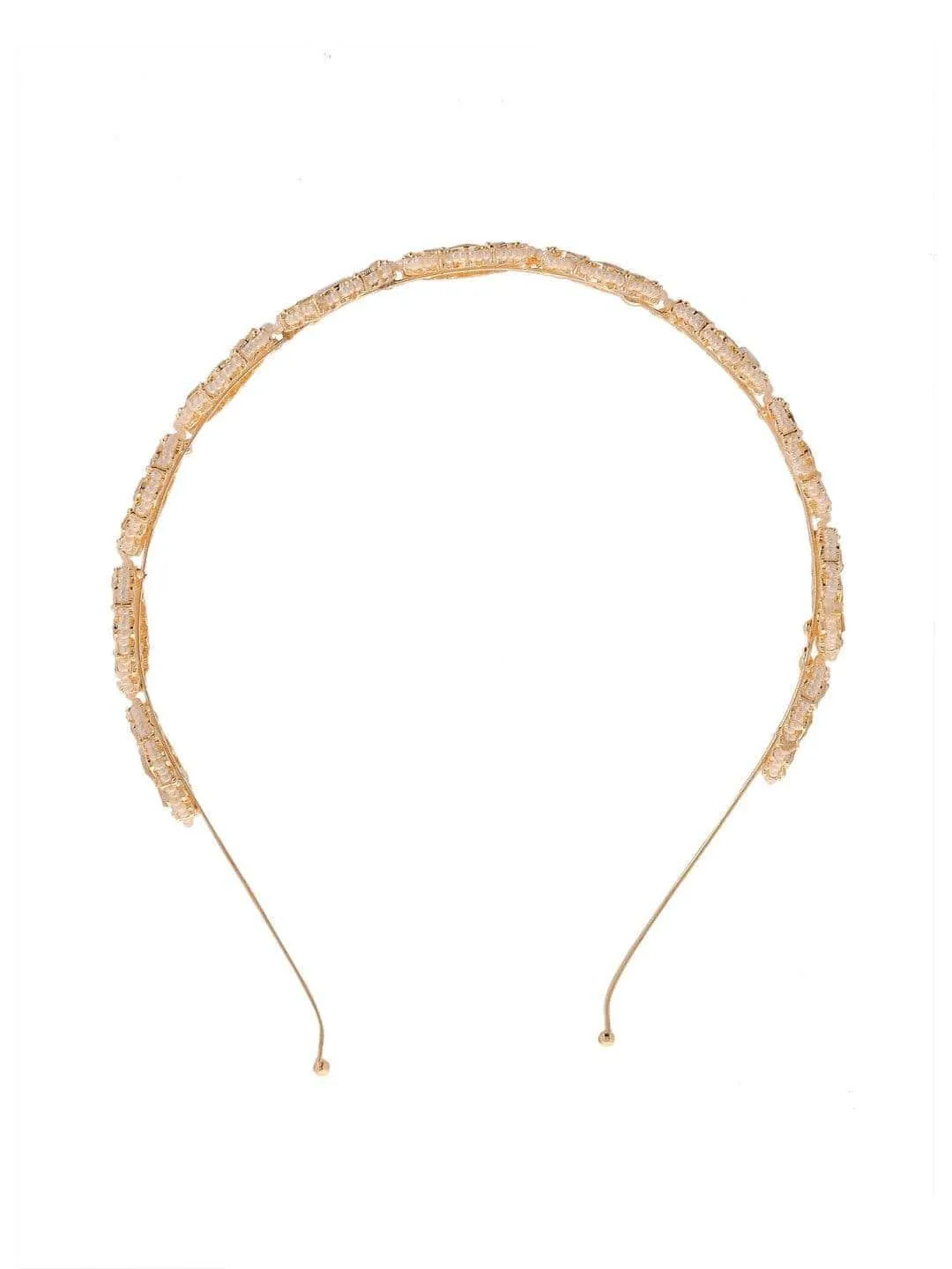 Parineeti Chopra In Floral Kundan Studded Hair Band