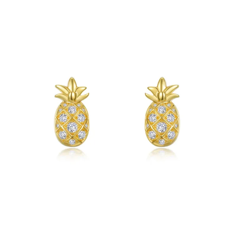 Pineapple Stud Earrings