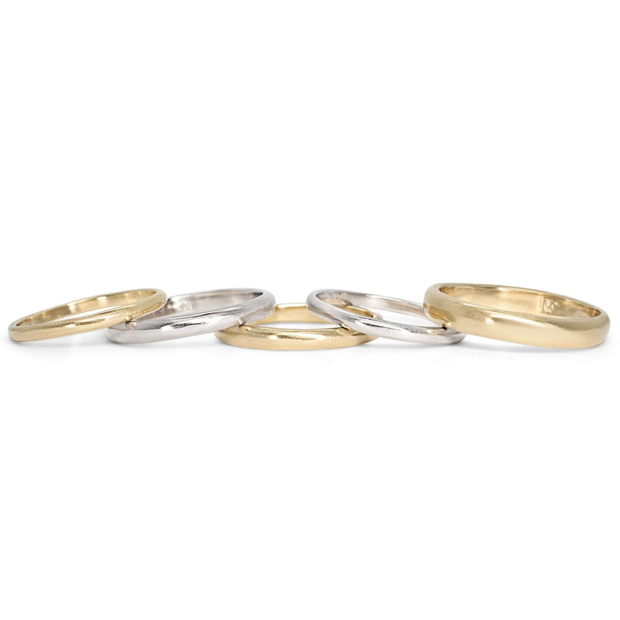 Platinum Smooth Wedding Band 3mm