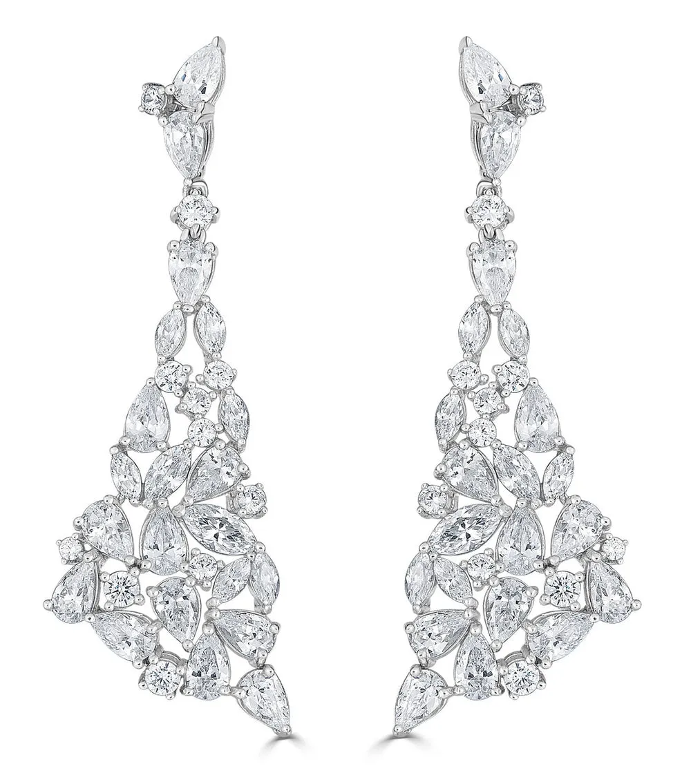 Rita Statement Drop Earrings