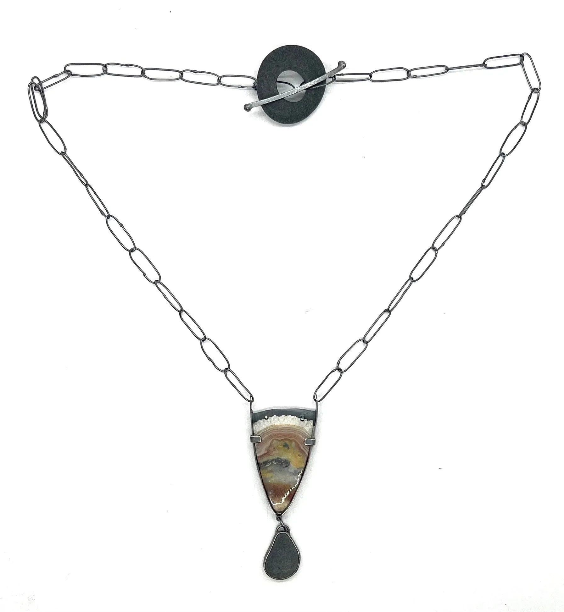Rock and Agate Necklace